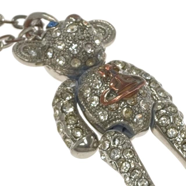 ヴィヴィアンウエストウッド Vivienne Westwood  クリスタル テディベアアラインストーン  中古_6