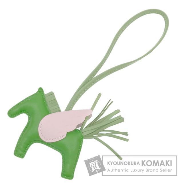 エルメス HERMES  ロデオチャームPM ペガサス  キーホルダー アニョーミロ レディース  中古