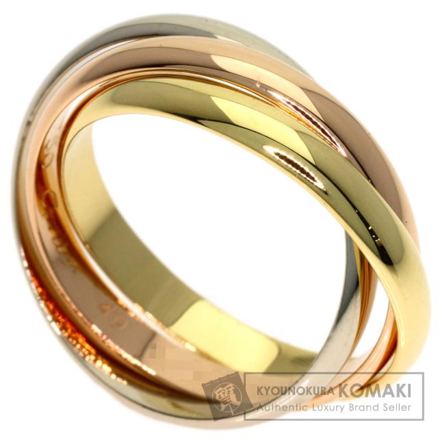 カルティエ CARTIER  トリニティ XS #49  リング・指輪 K18イエローゴールド レディース  中古