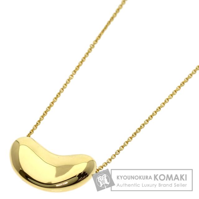 ティファニー TIFFANY&amp;Co.  ビーン  ネックレス K18イエローゴールド レディース  中古