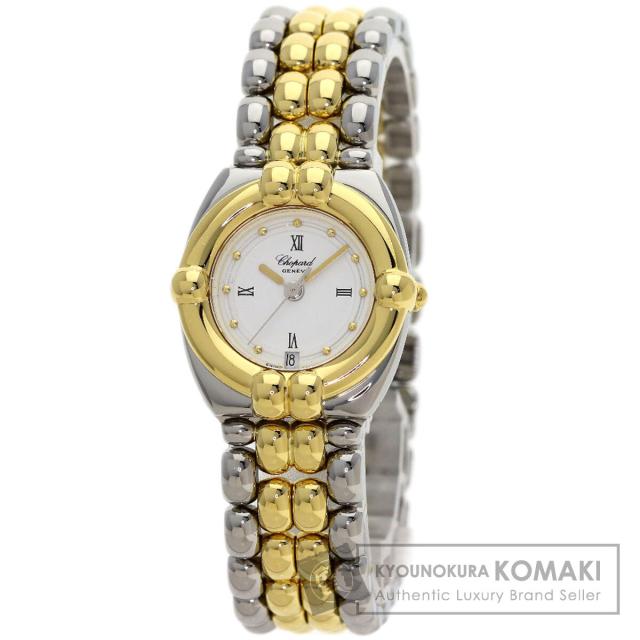 ショパール Chopard 32/8112 グスタード 腕時計 ステンレススチール K18YGxSS K18YG レディース 中古