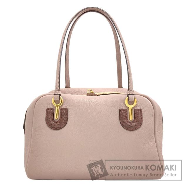 ロエベ LOEWE ベレ ミニボストンバッグ ハンドバッグ レザー レディース 中古