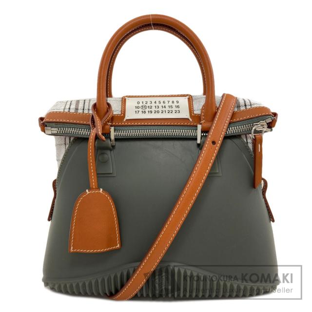 メゾン・マルジェラ MaisonMargiela 5AC 2WAY ハンドバッグ ラバー レディース 中古