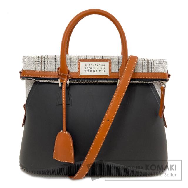 メゾン・マルジェラ MaisonMargiela 5AC 2WAY ハンドバッグ ラバー レディース 中古