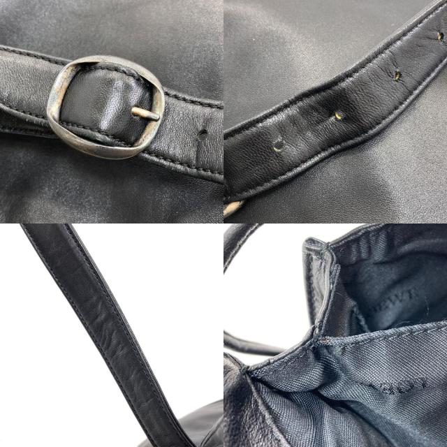 ロエベ LOEWE フラメンコ ショルダーバッグ ラムスキン レディース 中古_8