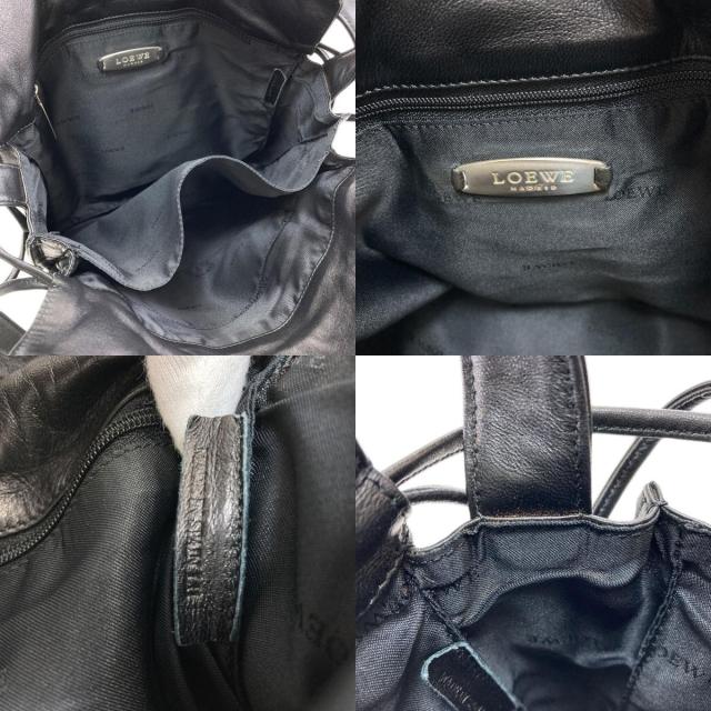 ロエベ LOEWE フラメンコ ショルダーバッグ ラムスキン レディース 中古_5