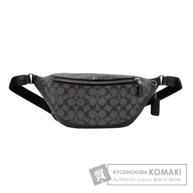 コーチ COACH F78777  シグネチャー  ボディバッグ PVC レディース  中古