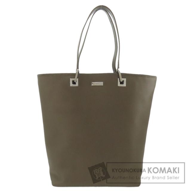 グッチ GUCCI 002・1998  ロゴ  トートバッグ ナイロン素材 レディース  中古
