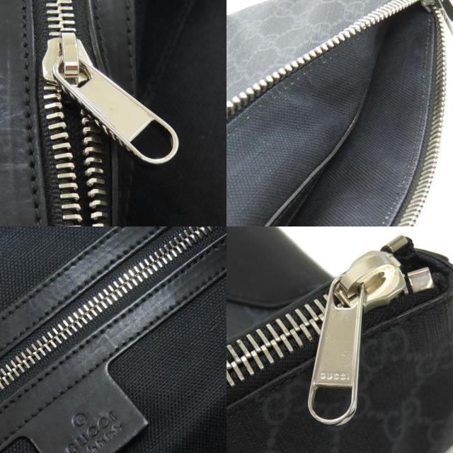 グッチ GUCCI 474139  GGスプリーム 伝達人  ショルダーバッグ PVC レディース  中古
