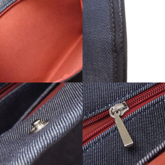 ロンシャン Longchamp  エッセンシャル　ショッピングバッグ  トートバッグ キャンバス 中古_7