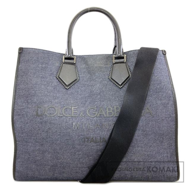 ディーアンドジー D&G 2WAY トートバッグ デニム レディース 中古