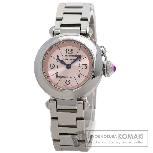 カルティエ CARTIER W3140008  ミスパシャ  腕時計 ステンレススチール SS   レディース  中古