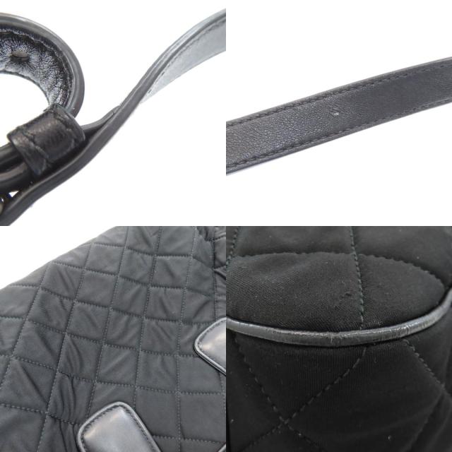 プラダ PRADA キルティング 2WAY ハンドバッグ コットンキャンバス レディース 中古_8
