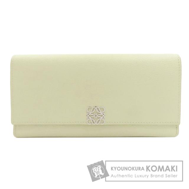 ロエベ LOEWE  アナグラム　コンティネンタル ウォレット  長財布（小銭入れあり） レザー 中古