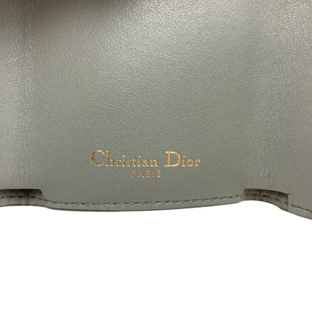 クリスチャンディオール CHRISTIAN DIOR  サドル ロータス  二つ折り財布（小銭入れあり） 中古_7