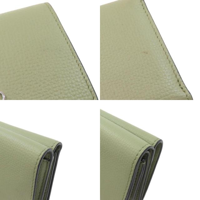 ロエベ LOEWE  アナグラム トライフォールド ウォレット  二つ折り財布（小銭入れあり） 中古_8