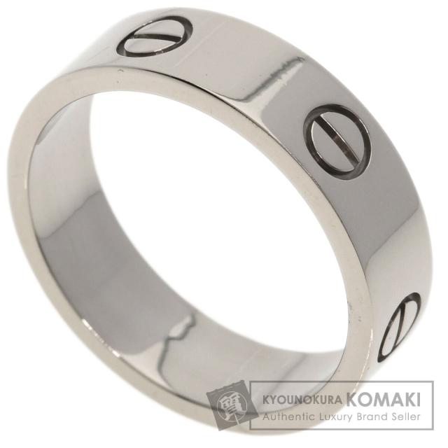 カルティエ CARTIER  ラブリング #61  リング・指輪 K18ホワイトゴールド レディース  中古