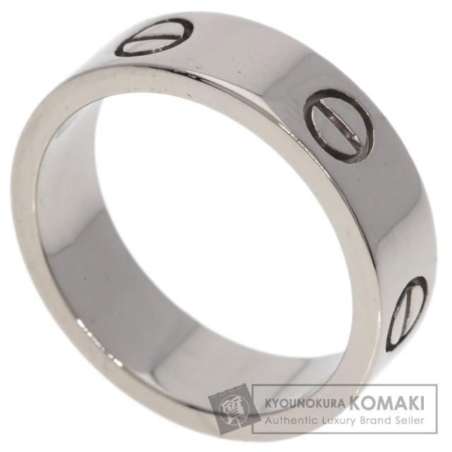 カルティエ CARTIER  ラブリング #57  リング・指輪 K18ホワイトゴールド レディース  中古