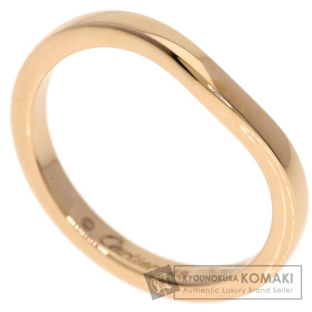 カルティエ CARTIER  バレリーナ カーブ #48  リング・指輪 K18ピンクゴールド レディース  中古