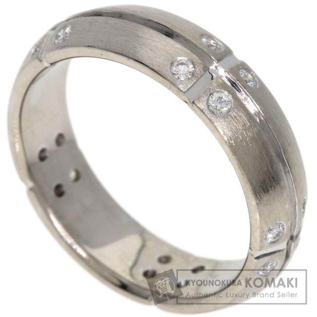 ティファニー TIFFANY&amp;Co.  ストリーメリカ ダイヤモンド  リング・指輪 K18ホワイトゴールド 中古