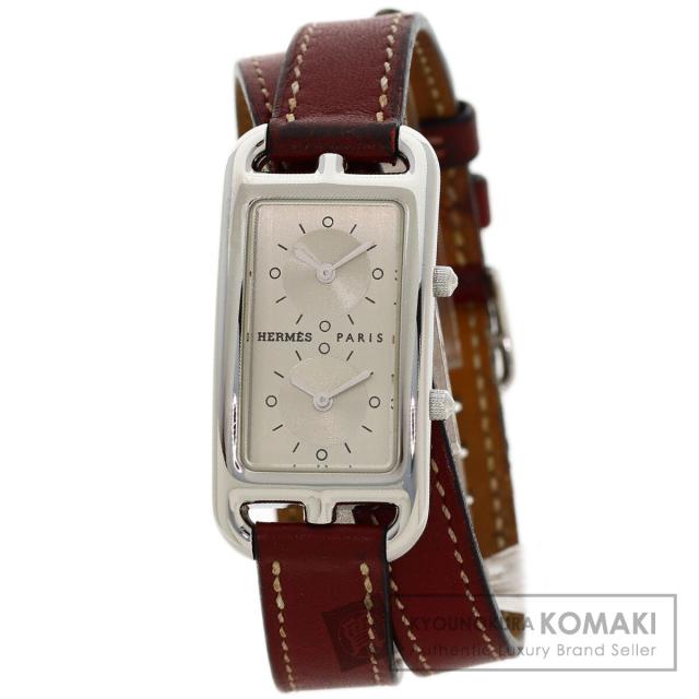 エルメス HERMES CC3.210  ケープコッド ドゥゾーン ドゥブルトゥール  腕時計 中古
