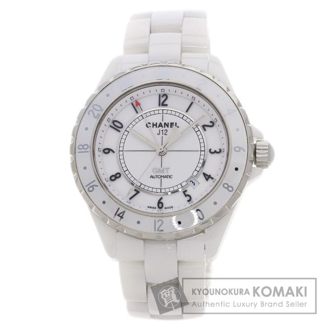 シャネル CHANEL H2126 J12 42mm GMT 腕時計 セラミック セラミック メンズ 中古