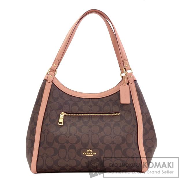 コーチ COACH C6232 クリスティ シグネチャー トートバッグ PVC レディース 中古
