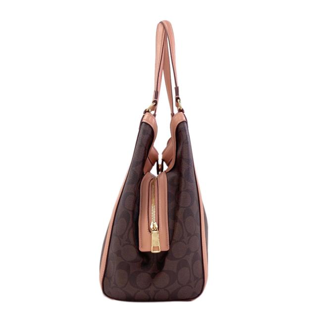 コーチ COACH C6232 クリスティ シグネチャー トートバッグ PVC レディース 中古_3
