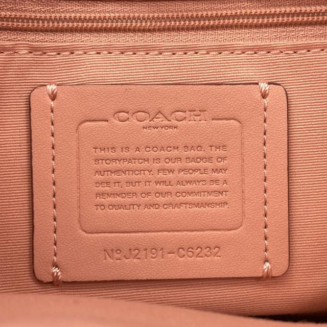 コーチ COACH C6232 クリスティ シグネチャー トートバッグ PVC レディース 中古_6