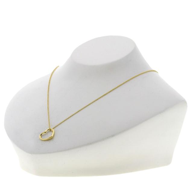ティファニー TIFFANY&Co. オープンハート ネックレス K18イエローゴールド レディース 中古_4