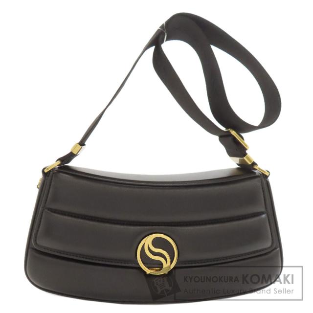 ステラマッカートニー Stella McCartney  パデッド S-Wave  ショルダーバッグ カーフ レディース  中古