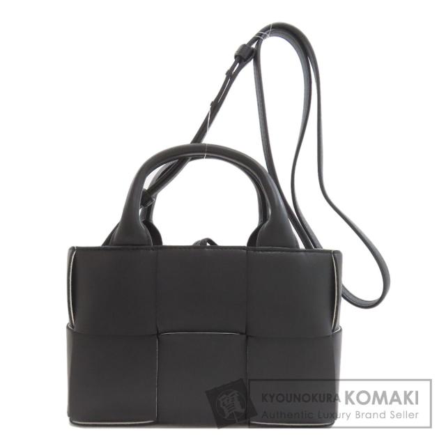 ボッテガヴェネタ BOTTEGA VENETA  キャンディ アルコ 2WAY  ショルダーバッグ カーフ 中古