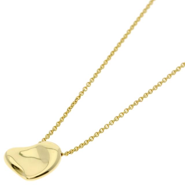 ティファニー TIFFANY&amp;Co.  フルハート  ネックレス K18イエローゴールド レディース  中古_1