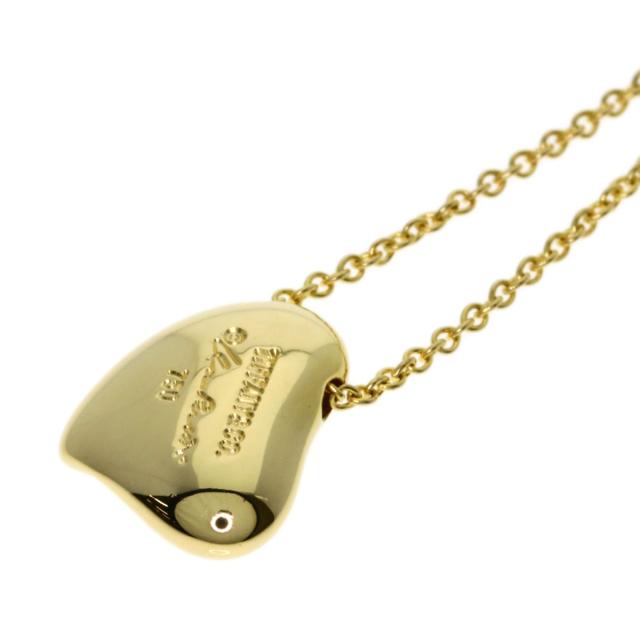 ティファニー TIFFANY&amp;Co.  フルハート  ネックレス K18イエローゴールド レディース  中古_6