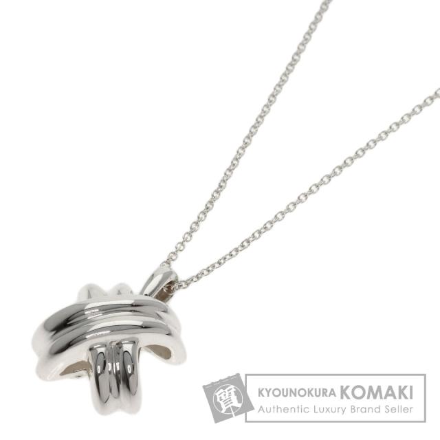 ティファニー TIFFANY&amp;Co.  シグネチャー  ネックレス シルバー レディース  中古