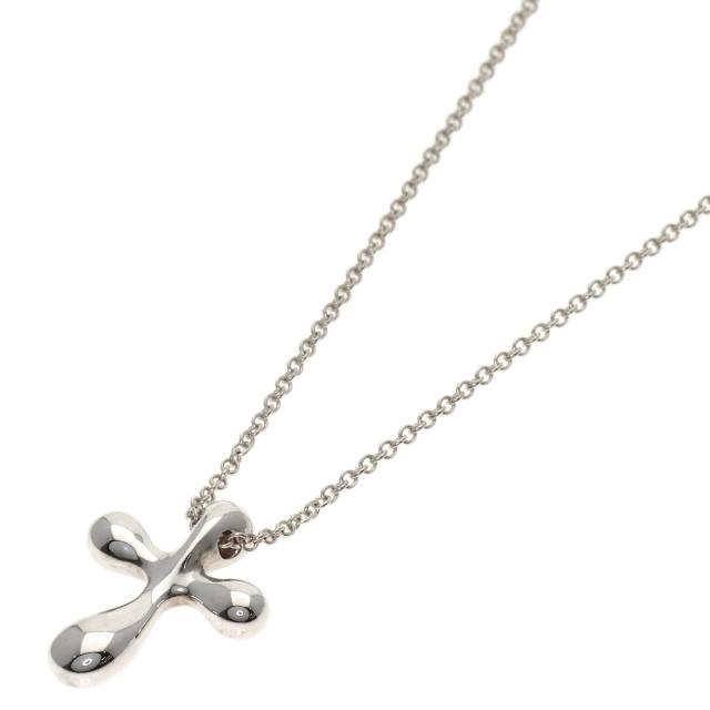 ティファニー TIFFANY&Co. スモールクロス ネックレス シルバー レディース 中古_1