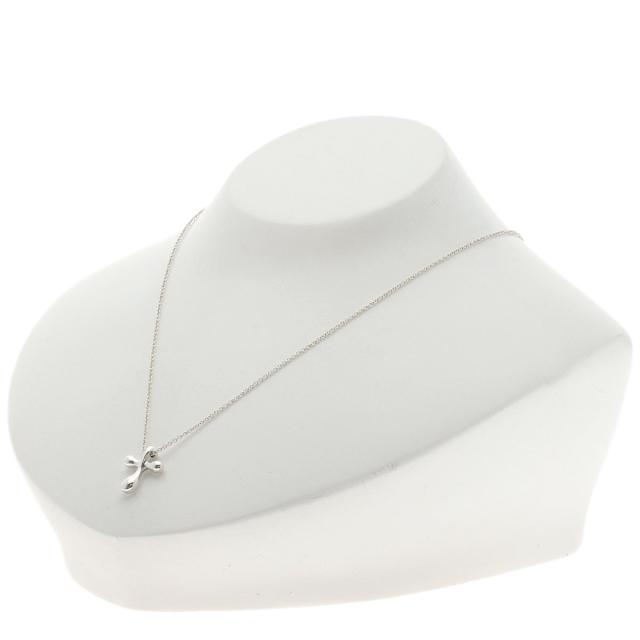 ティファニー TIFFANY&Co. スモールクロス ネックレス シルバー レディース 中古_4