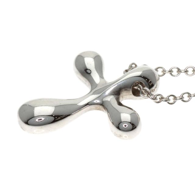 ティファニー TIFFANY&Co. スモールクロス ネックレス シルバー レディース 中古_5