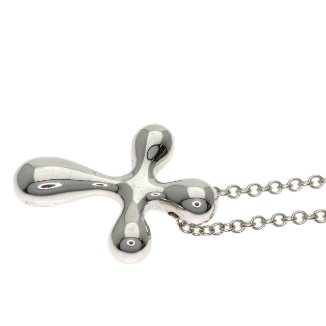 ティファニー TIFFANY&Co. スモールクロス ネックレス シルバー レディース 中古_6