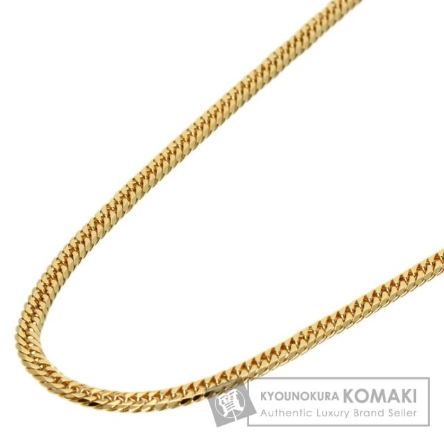 セレクトジュエリー SELECT JEWELRY  喜平 キヘイ W6面  ネックレス K18イエローゴールド     中古