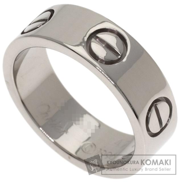 カルティエ CARTIER  ラブリング #47  リング・指輪 K18ホワイトゴールド レディース  中古