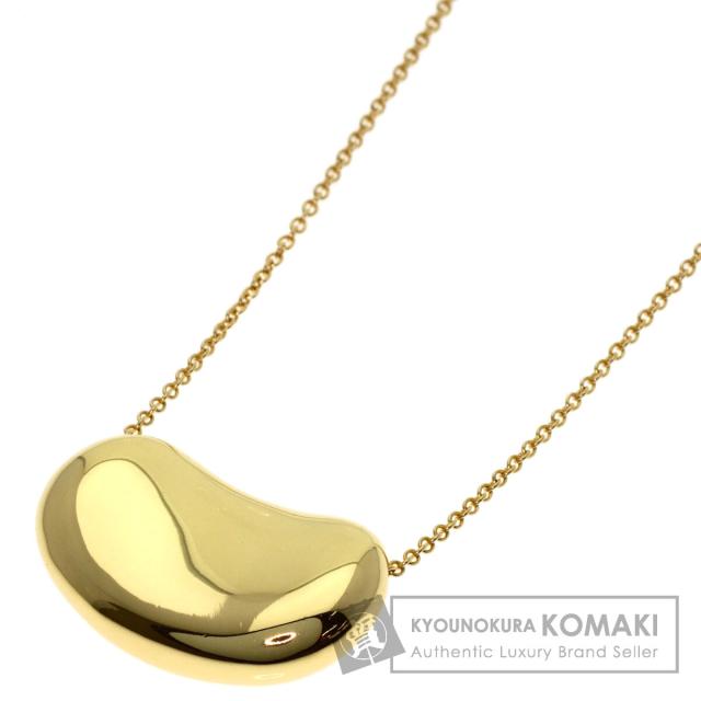 ティファニー TIFFANY&amp;Co.  ビーン  ネックレス K18イエローゴールド レディース  中古