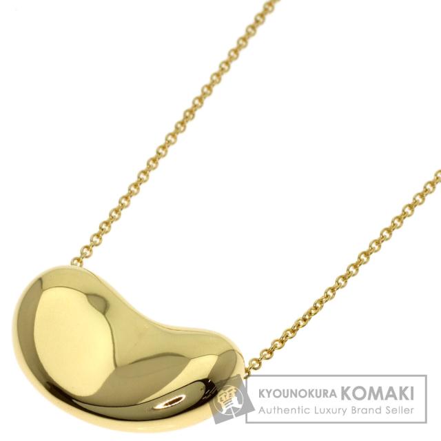 ティファニー TIFFANY&amp;Co.  ビーン  ネックレス K18イエローゴールド レディース  中古