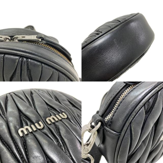 ミュウミュウ MIUMIU  マテラッセ 2WAY  ショルダーバッグ カーフ レディース  中古_7