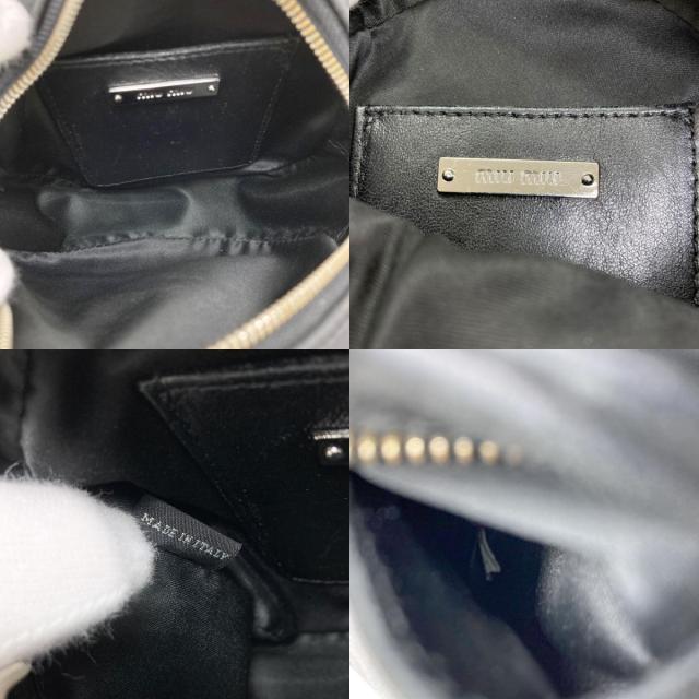 ミュウミュウ MIUMIU  マテラッセ 2WAY  ショルダーバッグ カーフ レディース  中古_5
