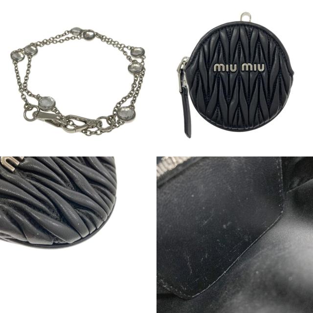 ミュウミュウ MIUMIU  マテラッセ 2WAY  ショルダーバッグ カーフ レディース  中古_6