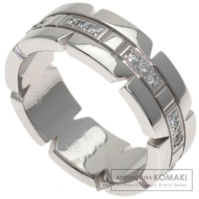カルティエ CARTIER タンクフランセーズ ハーフ ダイヤモンド #47 リング・指輪 中古