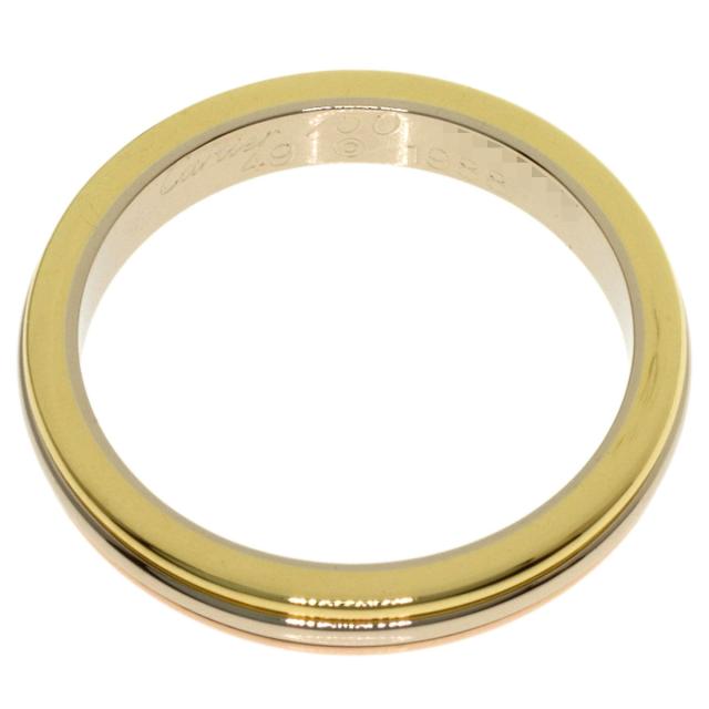 カルティエ CARTIER  スリー色合い #49  輪っか・指環 K18黄色ゴールド レディース  中古