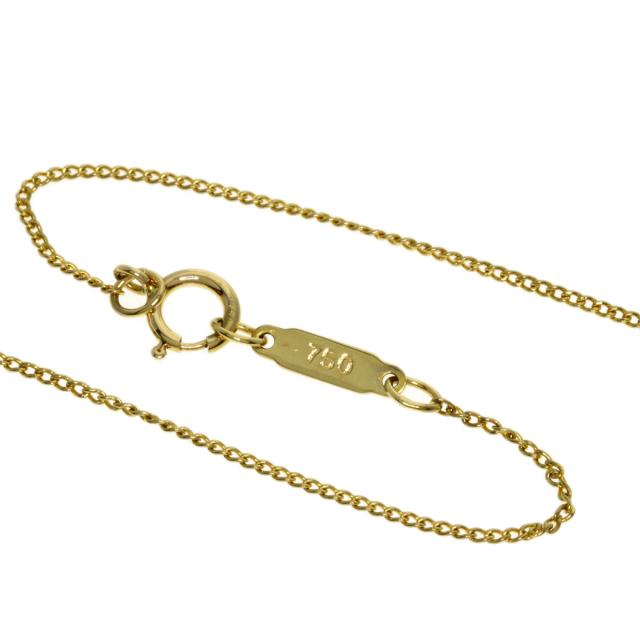 ティファニー TIFFANY&Co. リーフ ハート ネックレス K18イエローゴールド レディース 中古_3