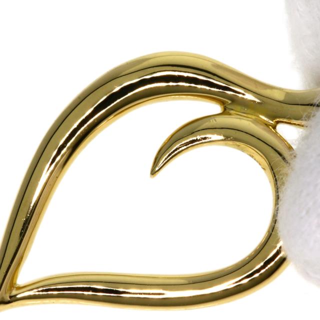 ティファニー TIFFANY&Co. リーフ ハート ネックレス K18イエローゴールド レディース 中古_6